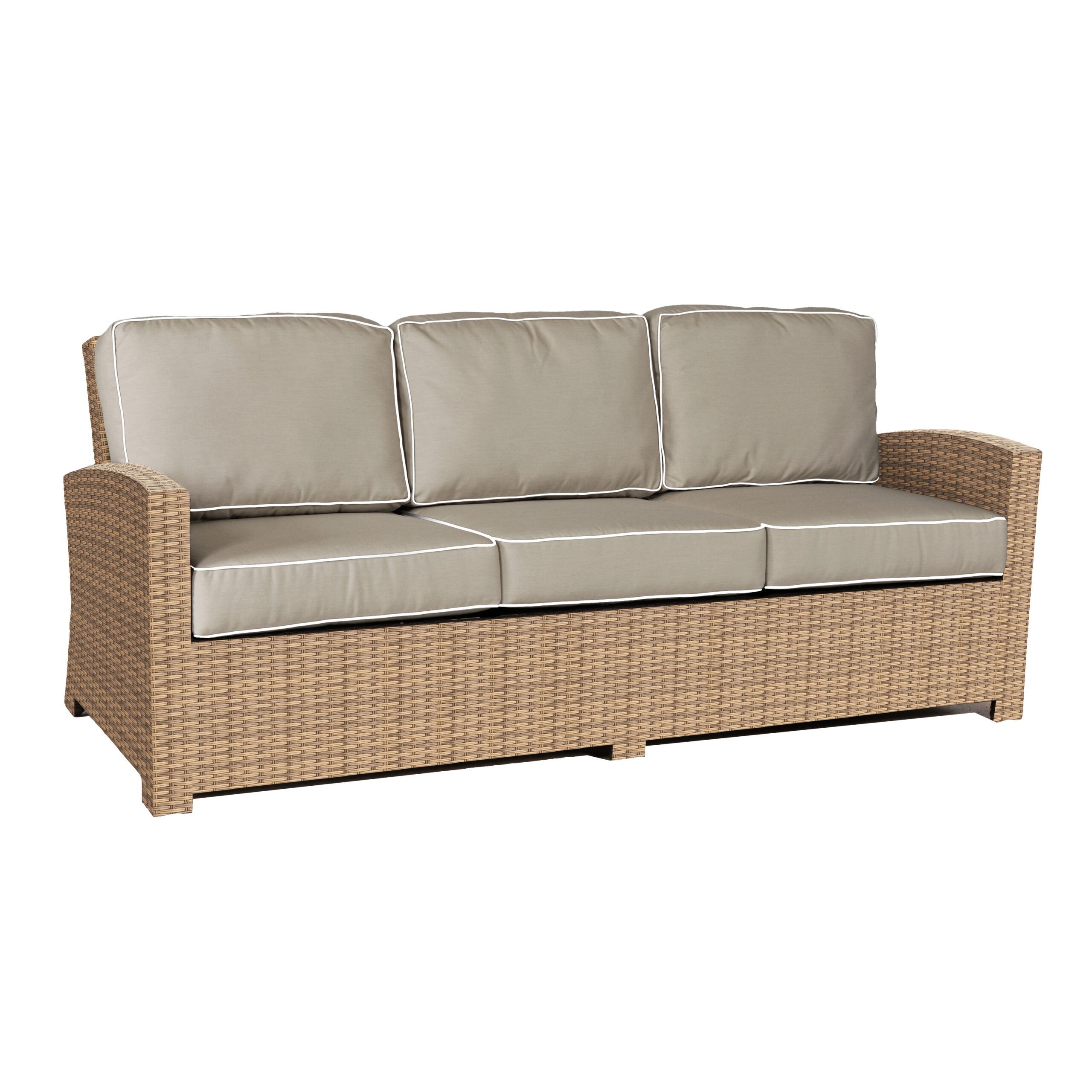Barbados Sofa – Forever Patio regarding Exploring the Comfort and Style of the TKC Barbados Curved Patio Sofa Set