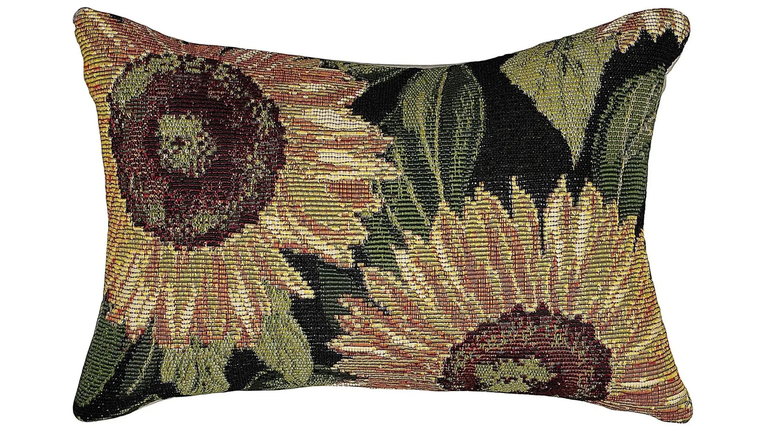 Marina Sunflower Accent Pillow | Raymour &amp;Amp; Flanigan with Transform Your Space with the Marina Safari 18" Square Pillow in a Refreshing Green