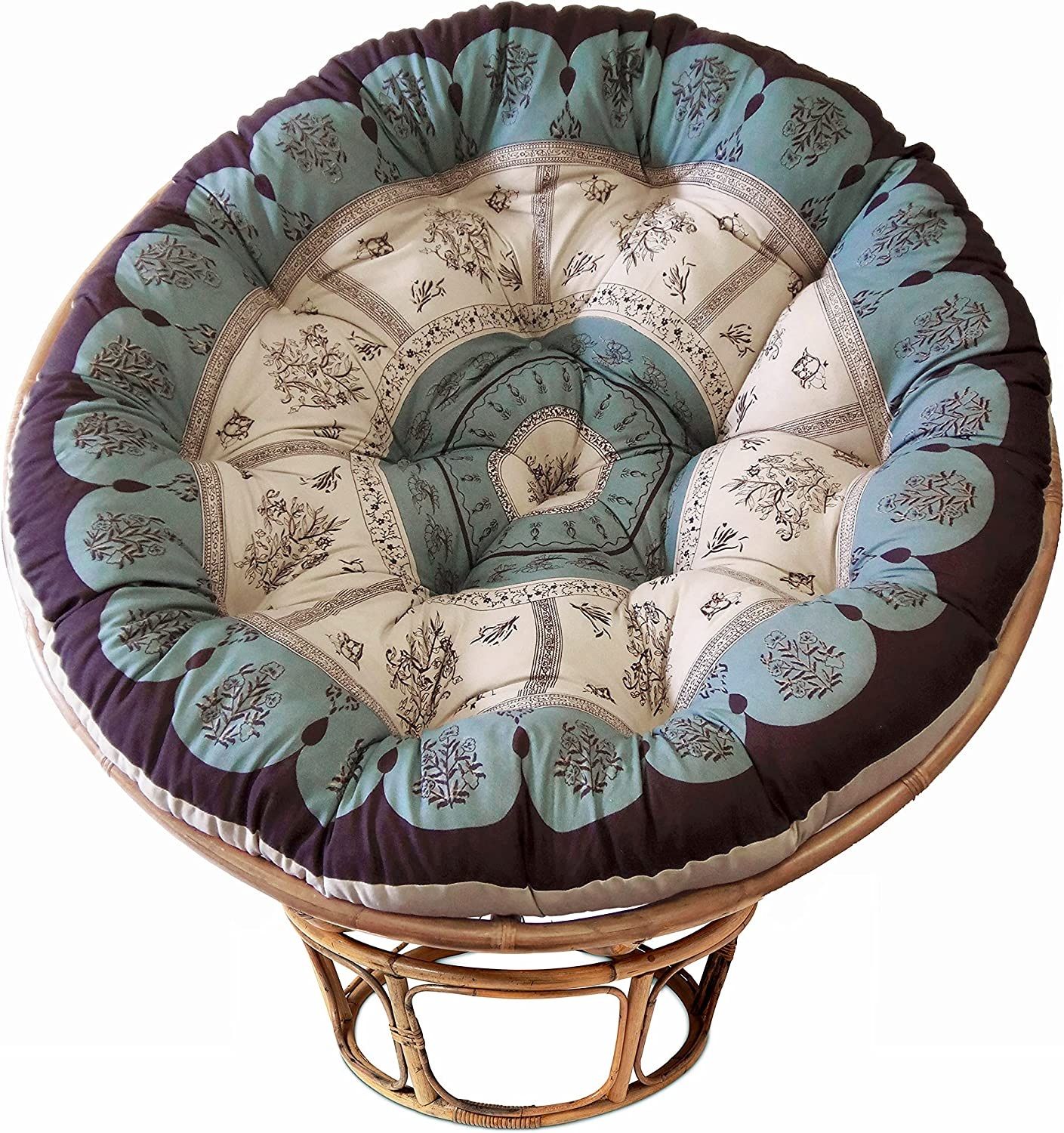 Papasan Chair Cushions | Relax In Comfort throughout The Ultimate Comfort Experience A Deep Dive into Papasan Ottoman Cushions