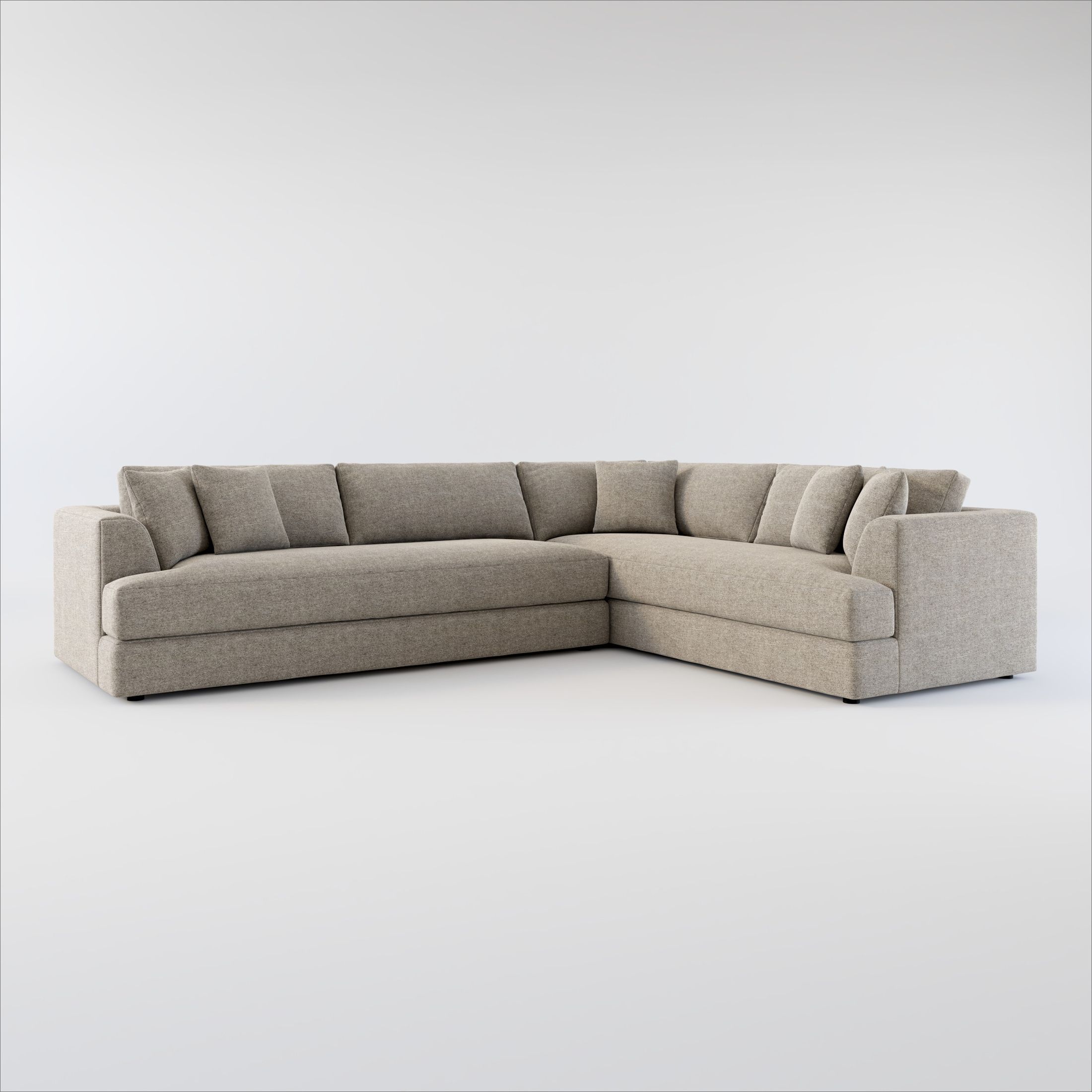 Ridley Foam Comfort 2-Piece Sectional With Left-Facing Sofa - Bridger ... regarding Maximizing Comfort and Style A Guide to Left-Facing Sectional Placement