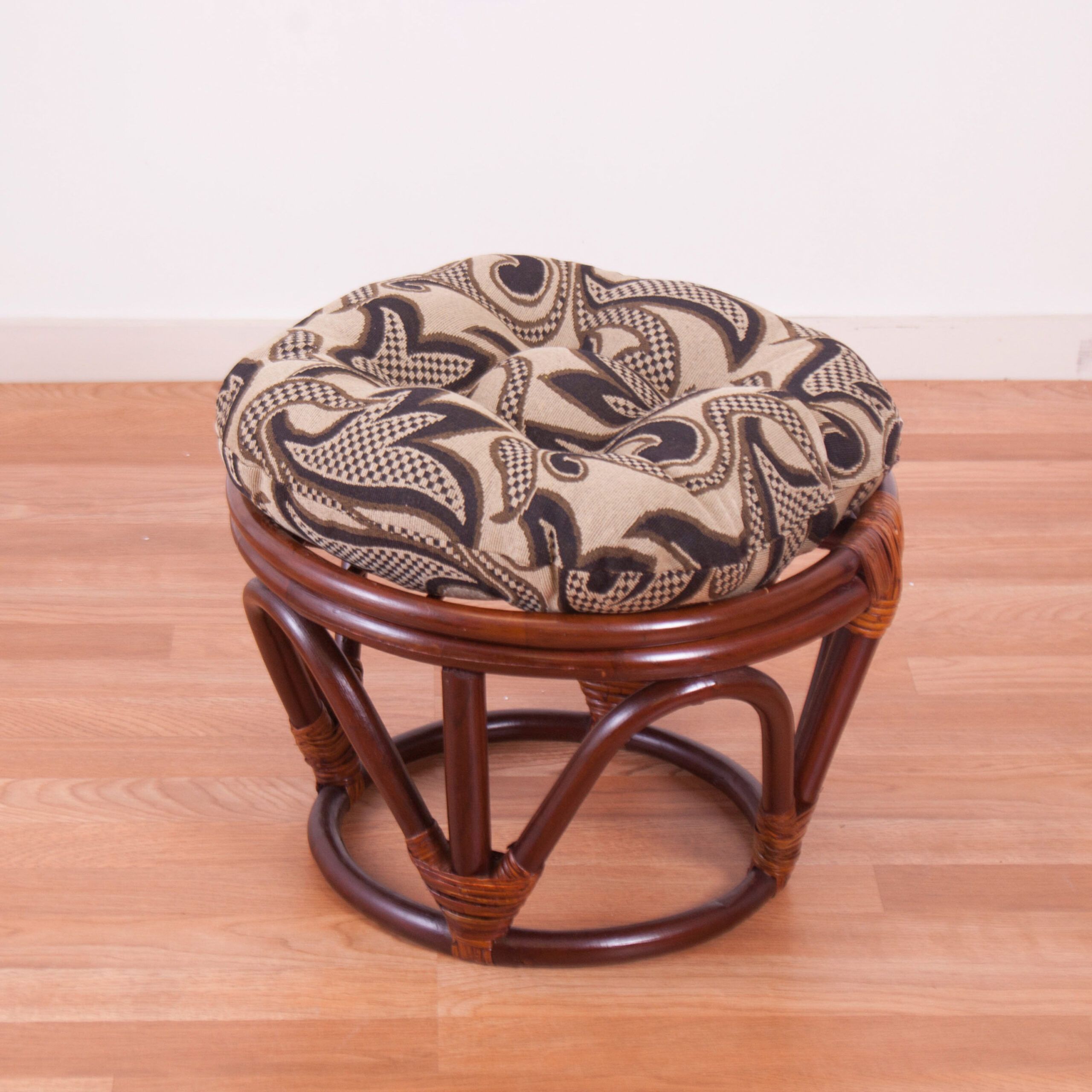 Winston Porter Papasan Indoor Ottoman Cushion &amp;Amp; Reviews | Wayfair pertaining to