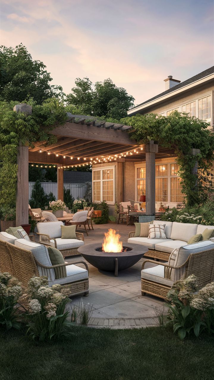 10 Stunning Backyard Ideas For A Tranquil Retreat In 2024 | Outdoor ... within Convene Outdoor Patio Sofa