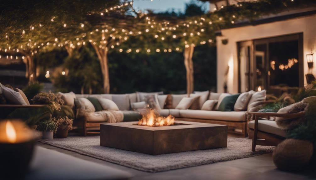 13 Best Alfresco Rooms To Elevate Your Outdoor Living Space - Strongmocha pertaining to Elevate Your Outdoor Living Space with Deep Seating Navy Blue Accents