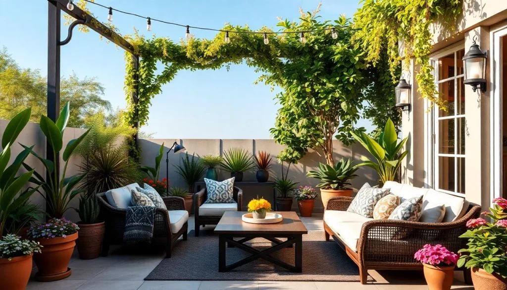 20 Beautiful Patio Ideas That Will Transform Your Outdoor Space Into A ... for Transforming Your Patio into a Relaxing Retreat