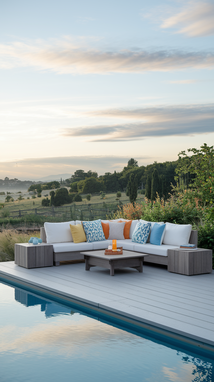20 Outdoor Sofa Ideas For Modern Lounge Areas And Space-Saving Patios pertaining to Choosing the perfect white Kuna outdoor sofa for small patios and large entertaining areas