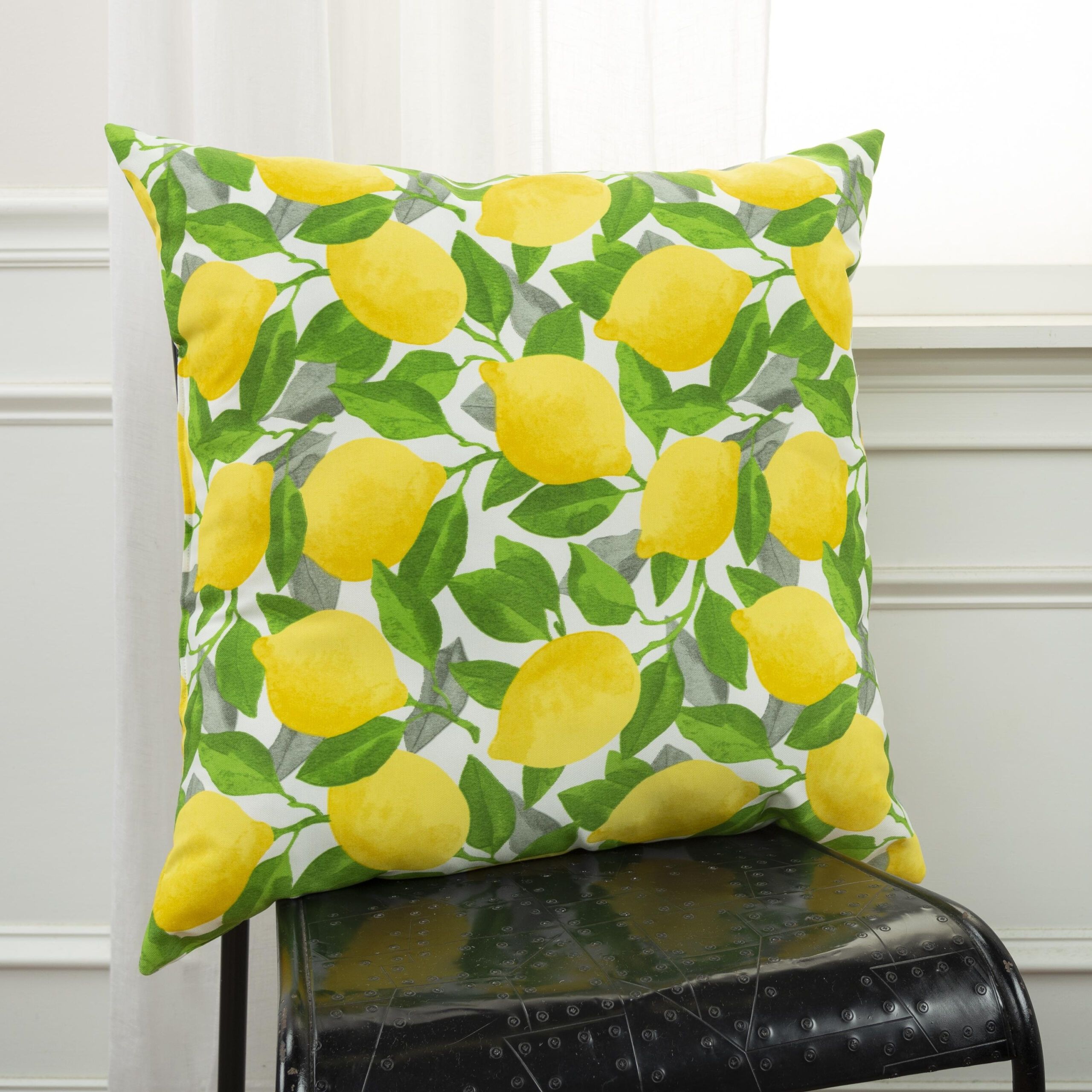 22 X 22 Outdoor Cushions And Throw Pillows - Bed Bath &amp; Beyond with regard to Poly-Filled Lemons Design Outdoor Throw Pillow
