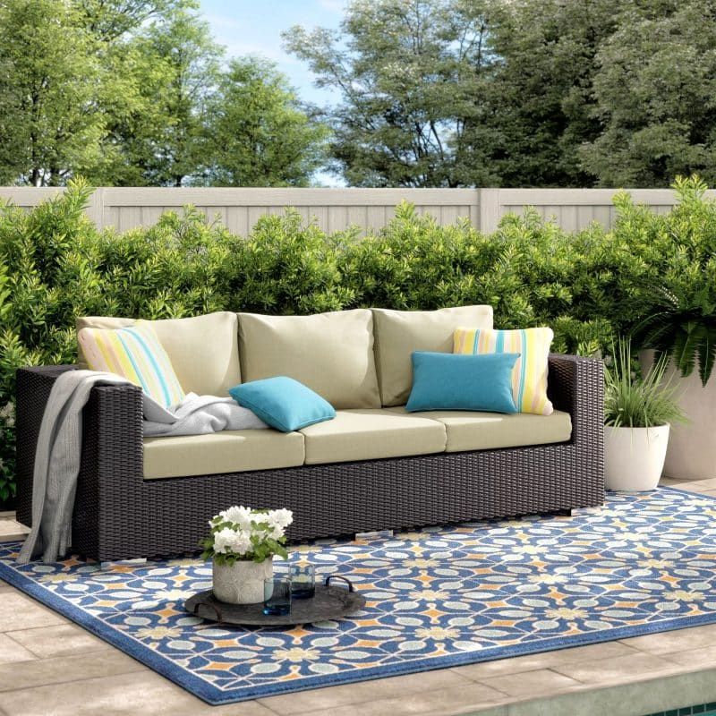 27 Patio Sofa Ideas Perfect To Entertain Or Relax In Your Backyard throughout Choosing the right outdoor sofa for your garden retreat