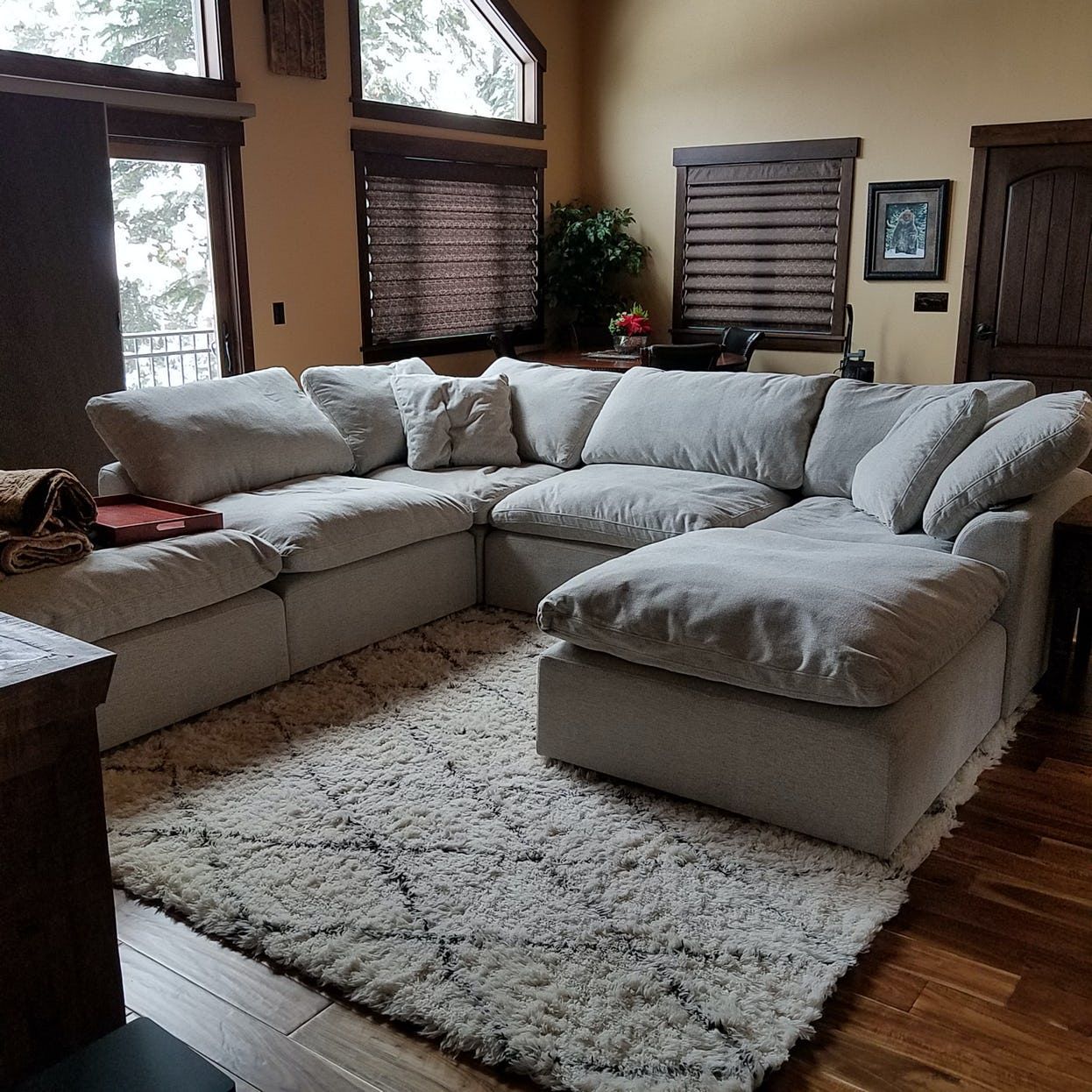 A Deep-Seated, Modular Sectional That Puts Dreamy Comfort Front And ... with How SouthBay Deep Seating Sofas Transform Living Room Spaces