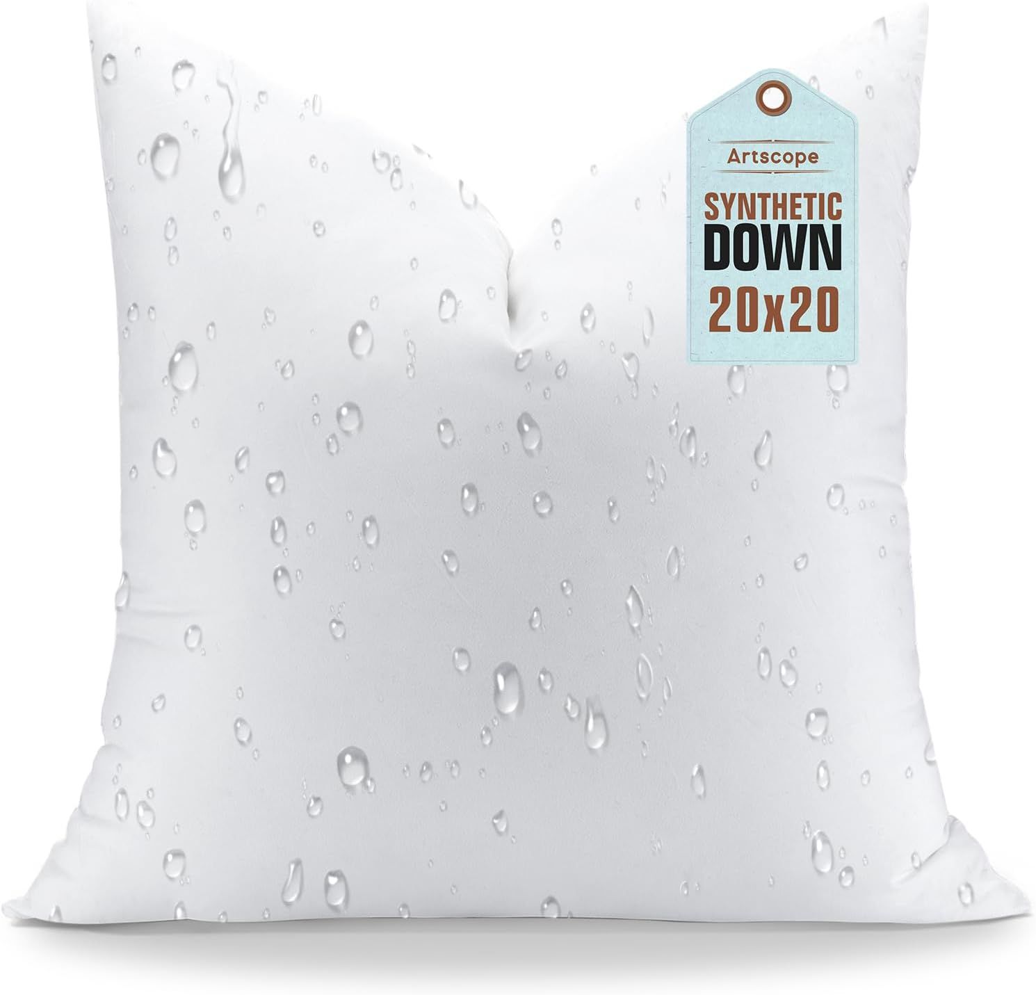 Amazon.com: Artscope 20X20 Outdoor Pillow Inserts, Synthetic Down ... with Maximizing Your Outdoor Experience with a 20x20 Performance Pillow