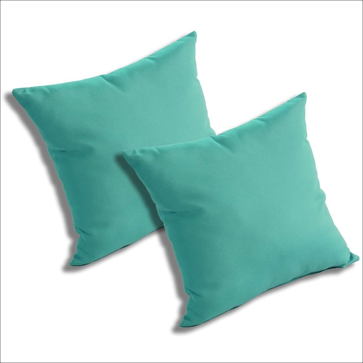 Amazon.com : Comfort Classics Set Of 2 Sunbrella Outdoor/Indoor Throw ... intended for How Sunbrella Peacock Outdoor Pillows Transform Patio Spaces and Comfort