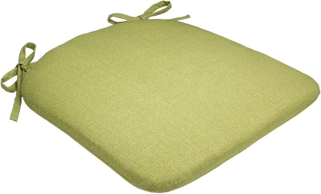 Amazon.com : Comfort Classics Spun Polyester Outdoor/Indoor Seat ... for 22-"X45" Spun Polyester Solid Outdoor Tufted Chair Cushion Blue