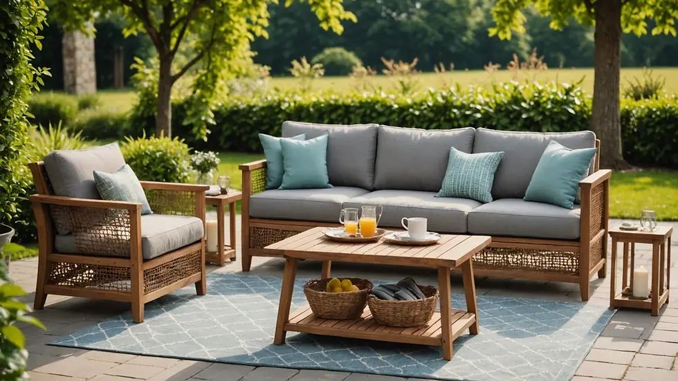 Maximizing comfort and durability in outdoor furniture selection