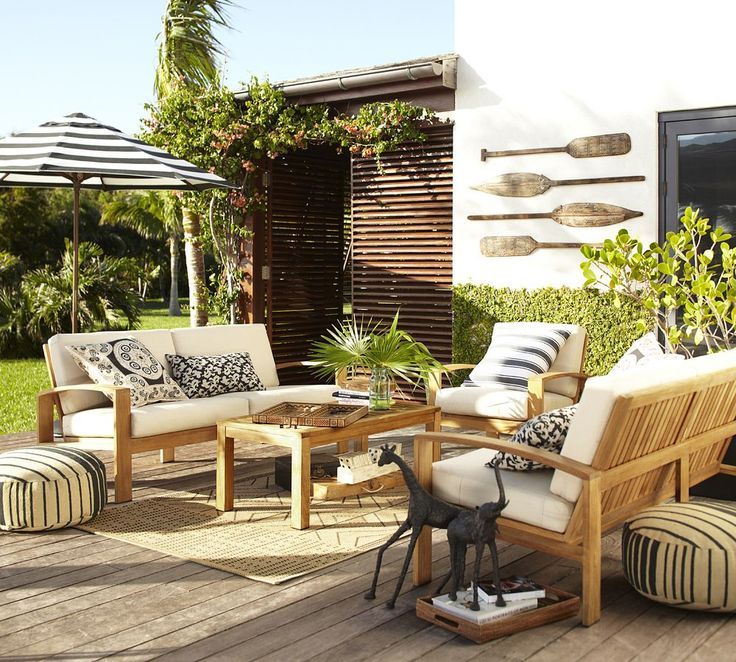 Bring The Indoors Out! 5 Tips For Designing Your Outdoor Living Space ... for Designing Your Outdoor Living Space with Premium Canvas Cushion Sets