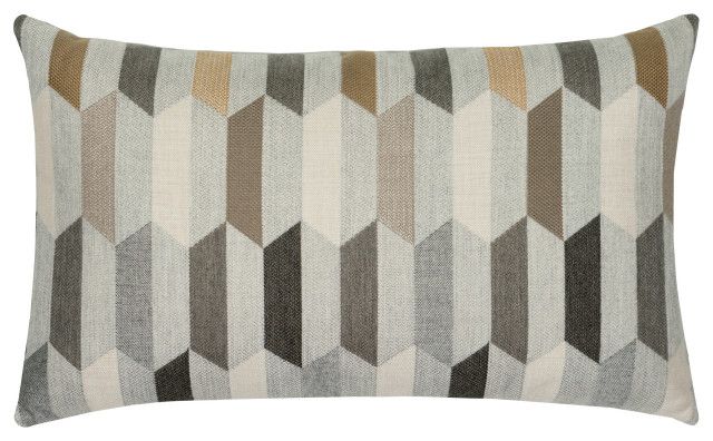 Chiseled Camel Lumbar Indoor/Outdoor Performance Pillow, 12"X20 ... for The Science Behind Chiseled Camel Pillow Performance in Various Environments