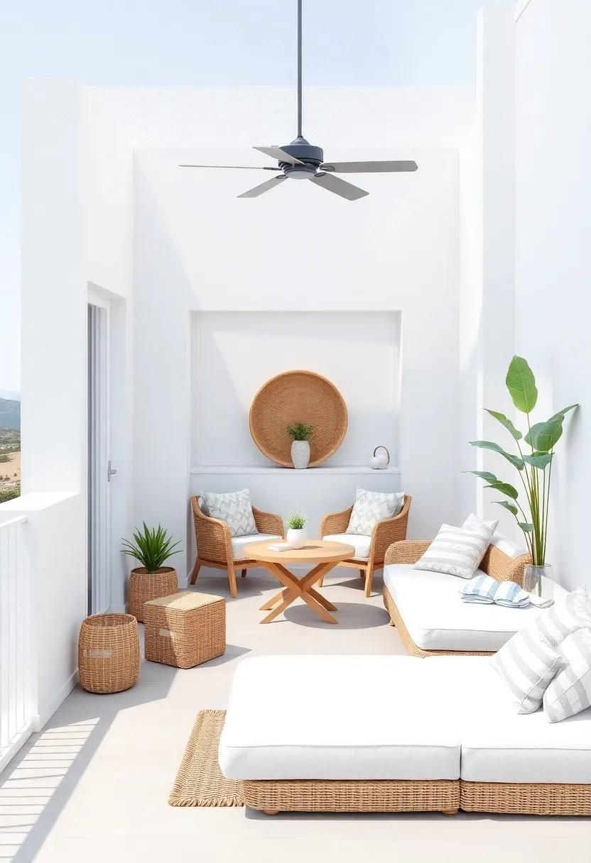 Coastal Charm: Creative Small Space Designs For Stylish Beach Retreats ... inside Transforming small balcony spaces into stylish outdoor retreats
