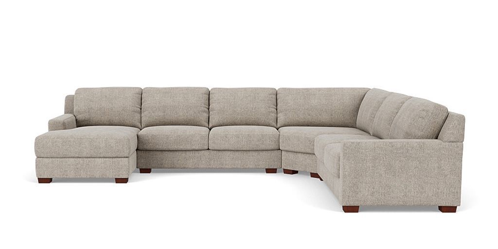 Maximizing space with left-facing chaise configurations