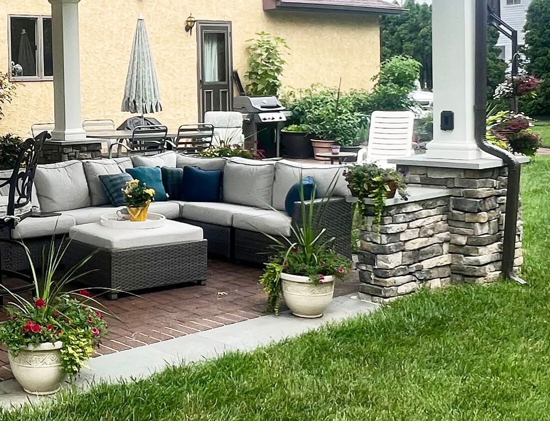 Designing Your Perfect Outdoor Living Space with Upholstered Sofas