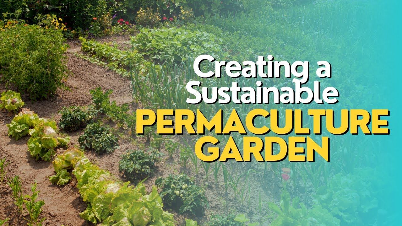Creating A Sustainable Permaculture Garden - Youtube for Designing Sustainable Permaculture Gardens with Practical Tool Sets