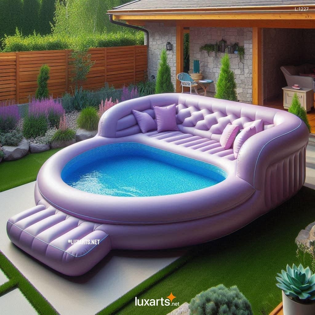 Creative Giant Inflatable Sofa Pools: Elevate Your Pool Experience ... throughout Demystifying the Air Sofa Experience in Everyday Life