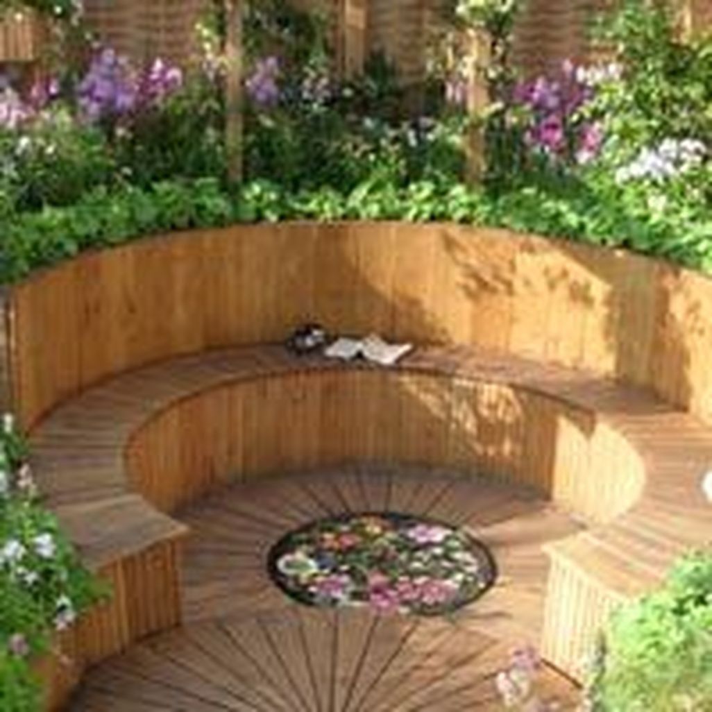 Curved Garden Benches - Ideas On Foter throughout Understanding the appeal of blue white frame curved outdoor seating