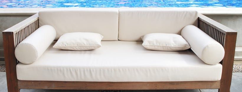 Cushion Comfort: A How-To Guide For Choosing The Best Outdoor Cushions throughout Sunbrella Canvas Natural Outdoor Corded Cushion Set, 22"X22"