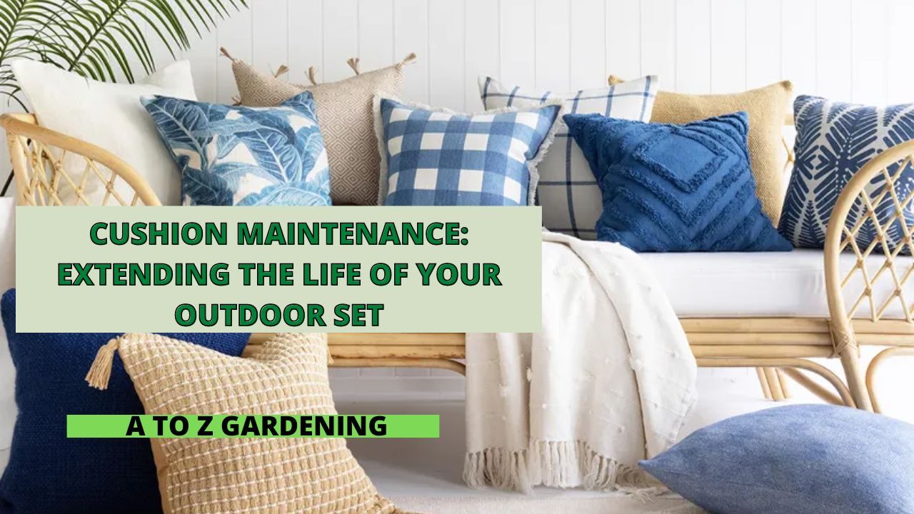 Cushion Maintenance: Extending The Life Of Your Outdoor Set in How outdoor furniture maintenance affects long-term cushion performance