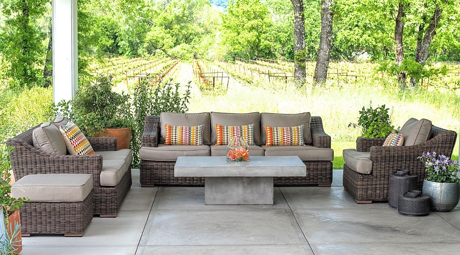 Designing comfortable outdoor living spaces with deep seating cushion sets