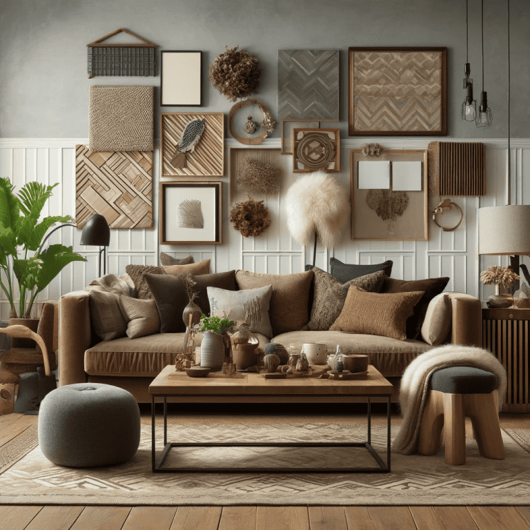 Design Tip: Mix And Match Textures In The Living Room For Cozy Aesthetics inside The art of mixing textures in outdoor seating arrangements with striped pillows