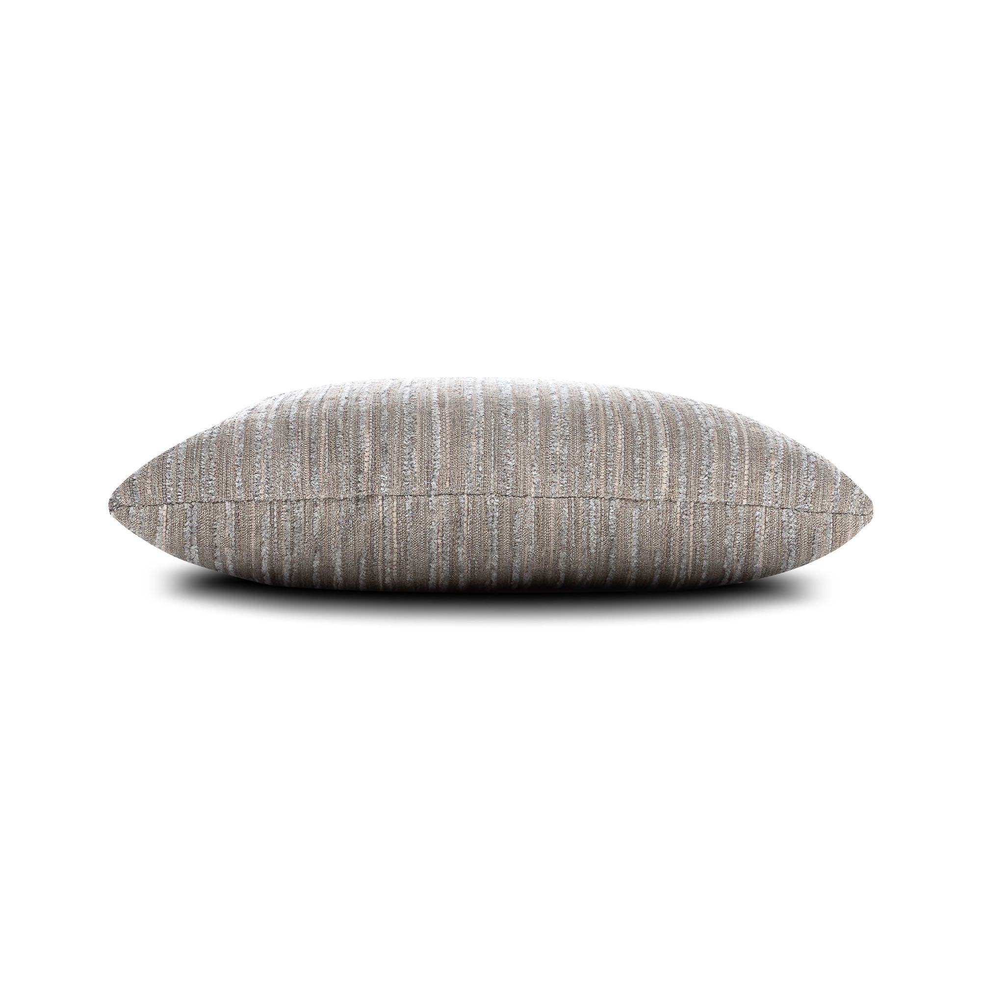 Design features that make luxury stripe pewter pillows stand out