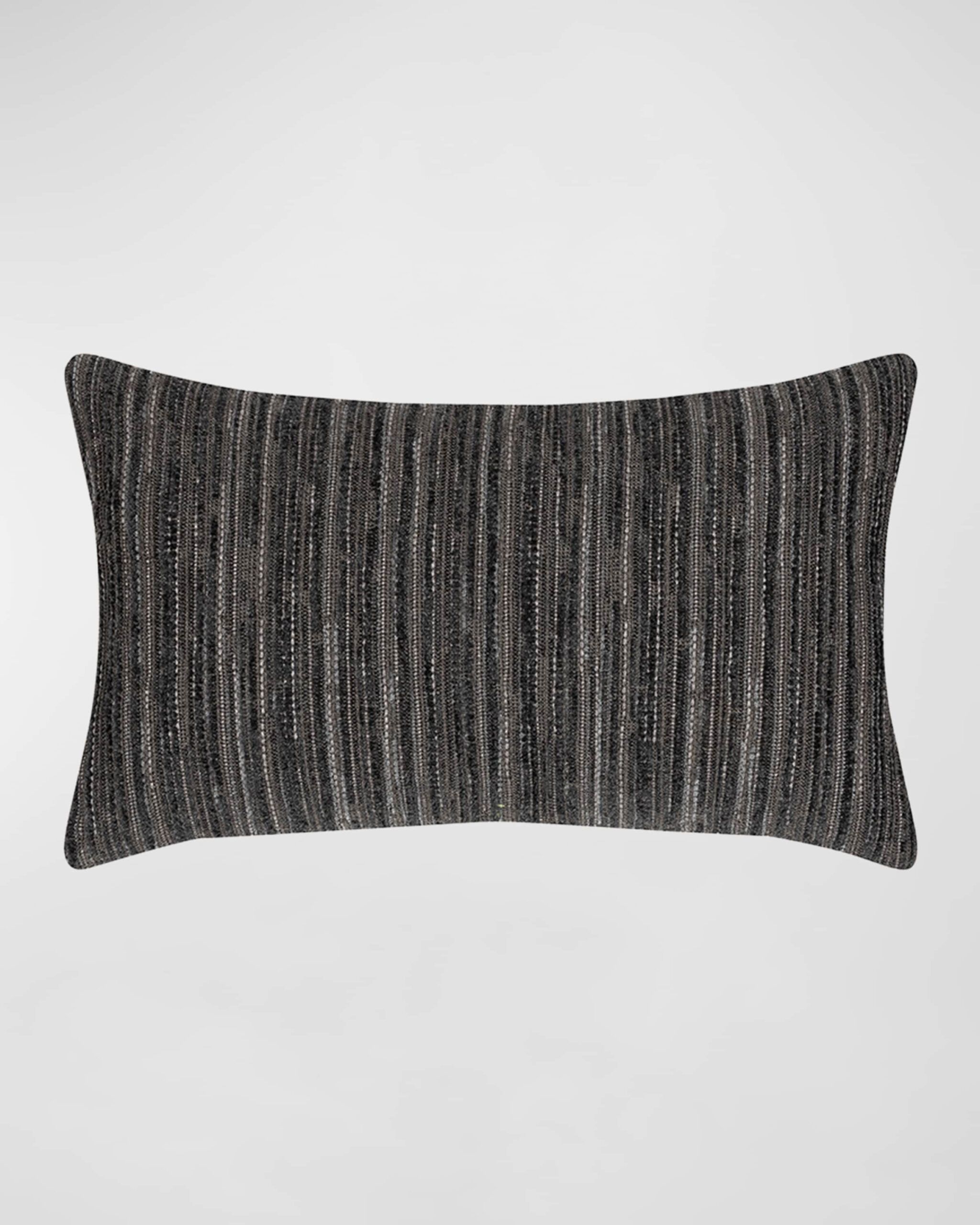 Elaine Smith Luxe Stripe Pewter Pillow Collection &amp; Matching Items ... throughout Design features that make luxury stripe pewter pillows stand out