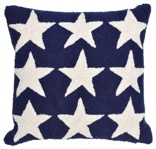 Frontporch Stars Square "Machine Washable" Indoor/Outdoor Pillow, 18 ... regarding Frontporch Surfing Dog "Machine Washable" Indoor/Outdoor Pillow