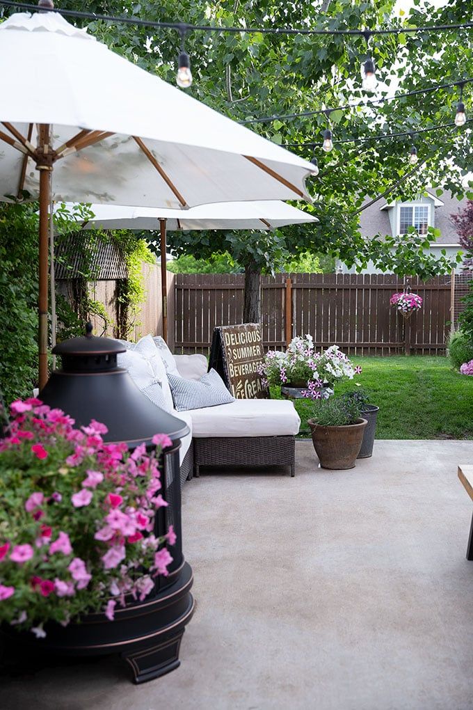 Functional And Beautiful Small Backyard Ideas - Ella Claire &amp; Co. for Creating functional outdoor areas that withstand seasonal changes
