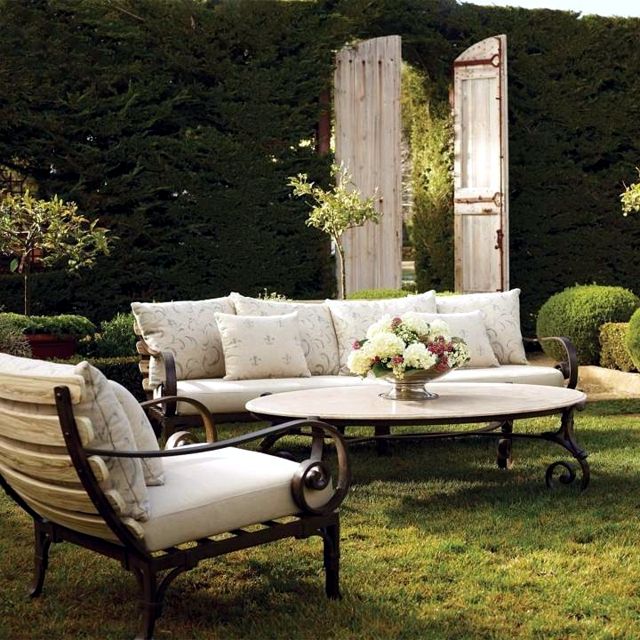 Garden Furniture And Patio Furniture Ideas For Comfortable Seating -100 ... for Comfort and style in garden seating solutions