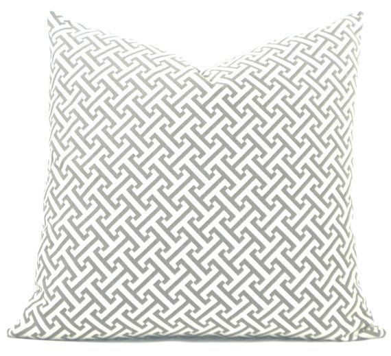 Geometric Trellis Decorator Pillow intended for Maximizing Comfort and Style with Outdoor Geometric Pillow Designs
