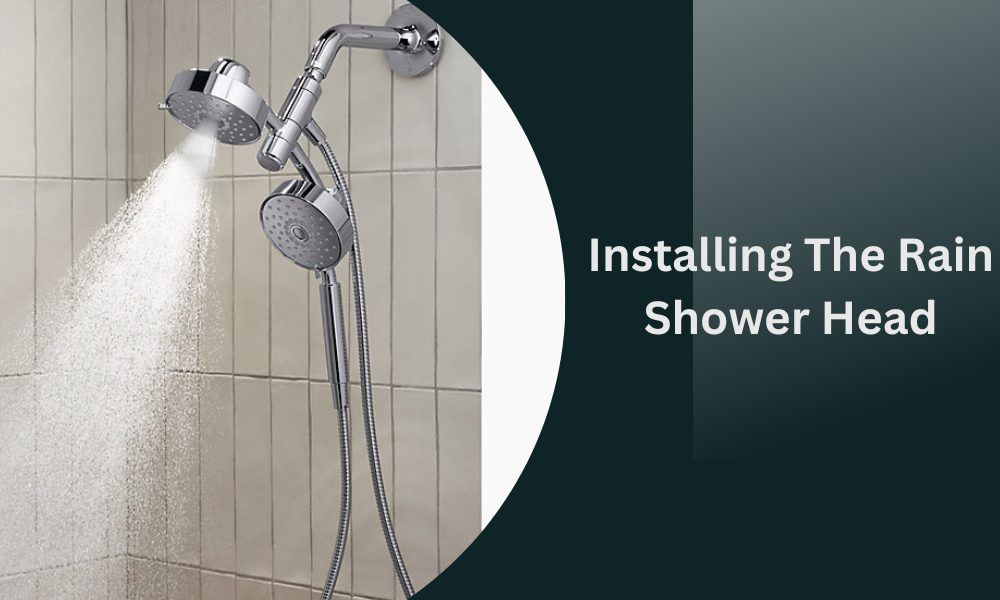 How To Add A Rain Shower Head To Existing Shower? [Upgrade Your Shower] within Install Rain Shower Head Without Drilling