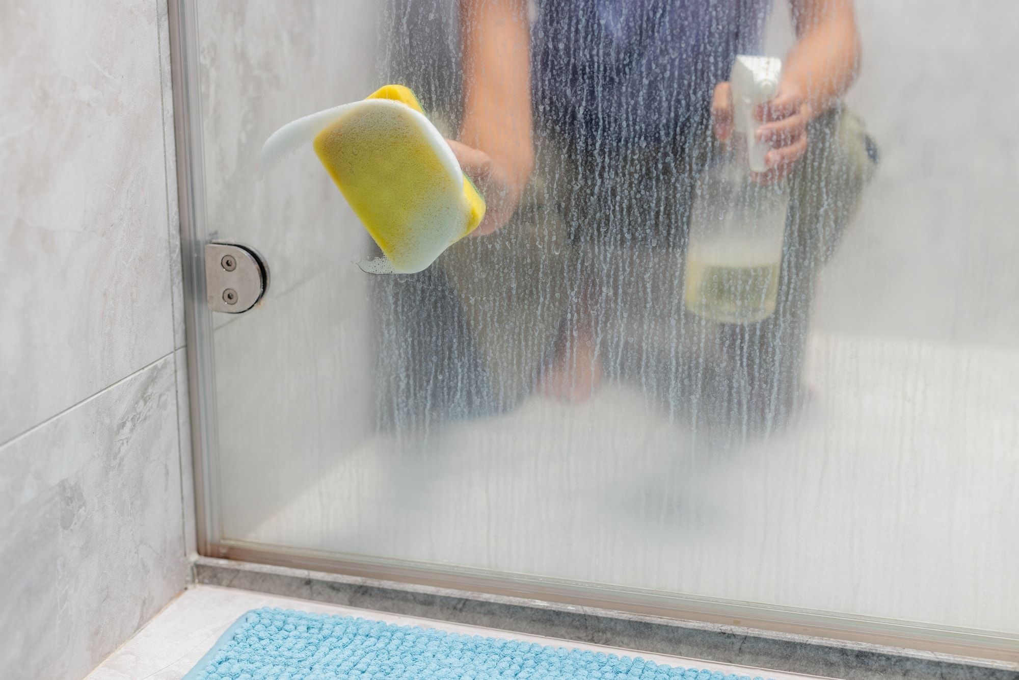 How To Banish Hard Water Stains From Your Shower Glass: A Comprehensive ... intended for Clean Shower Glass Without Streaks