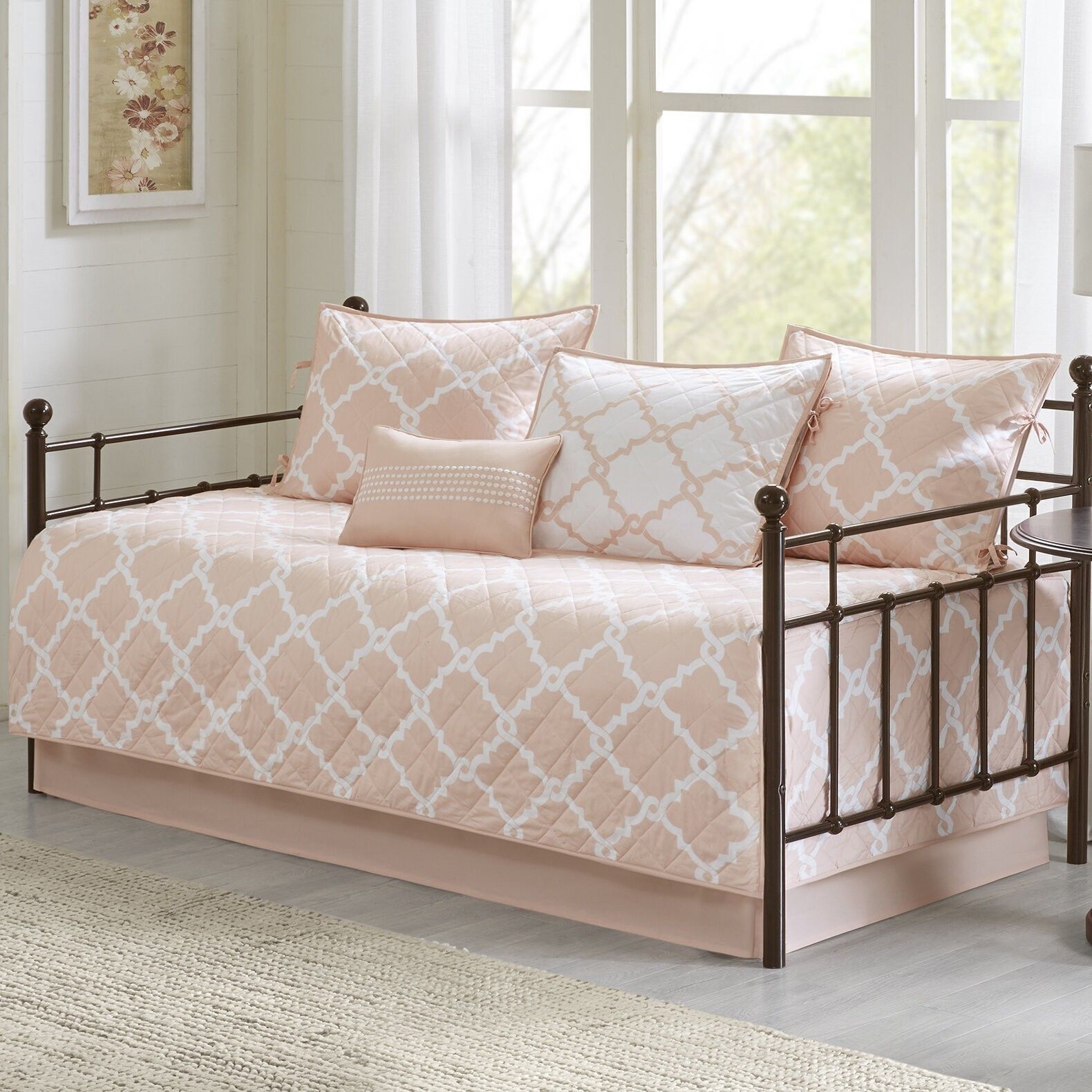 How To Choose Daybed Covers &amp; Sets - Foter with Style2 Twinxl Contrast Trim Daybed Mattress Bolster Back Cover Ad109