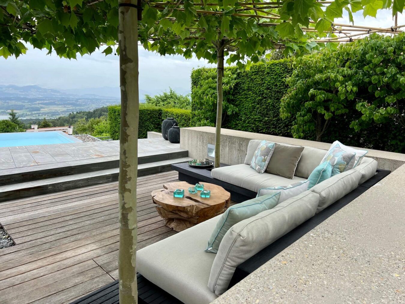 How To Create Your Perfect Outdoor Living Space - Funkyforty with regard to Designing Your Perfect Outdoor Living Space with Upholstered Sofas