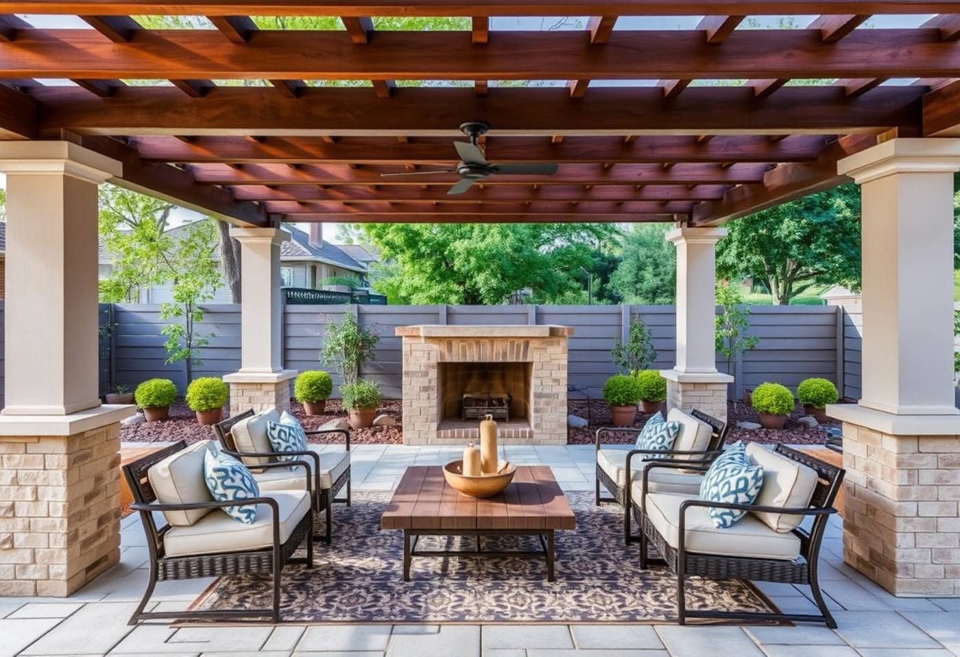 How To Maximize Outdoor Living Spaces In Fall: Patios, Fire Pits, And ... intended for Maximizing Outdoor Living Through Strategic Pillow Selection and Placement
