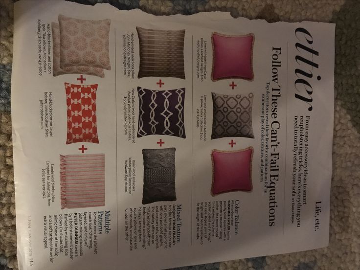 How To Pair Pillows | Color Balance, Pattern, Prints inside Antler Icons Throw Pillow, Set Of 2, 16 X 24 Inches