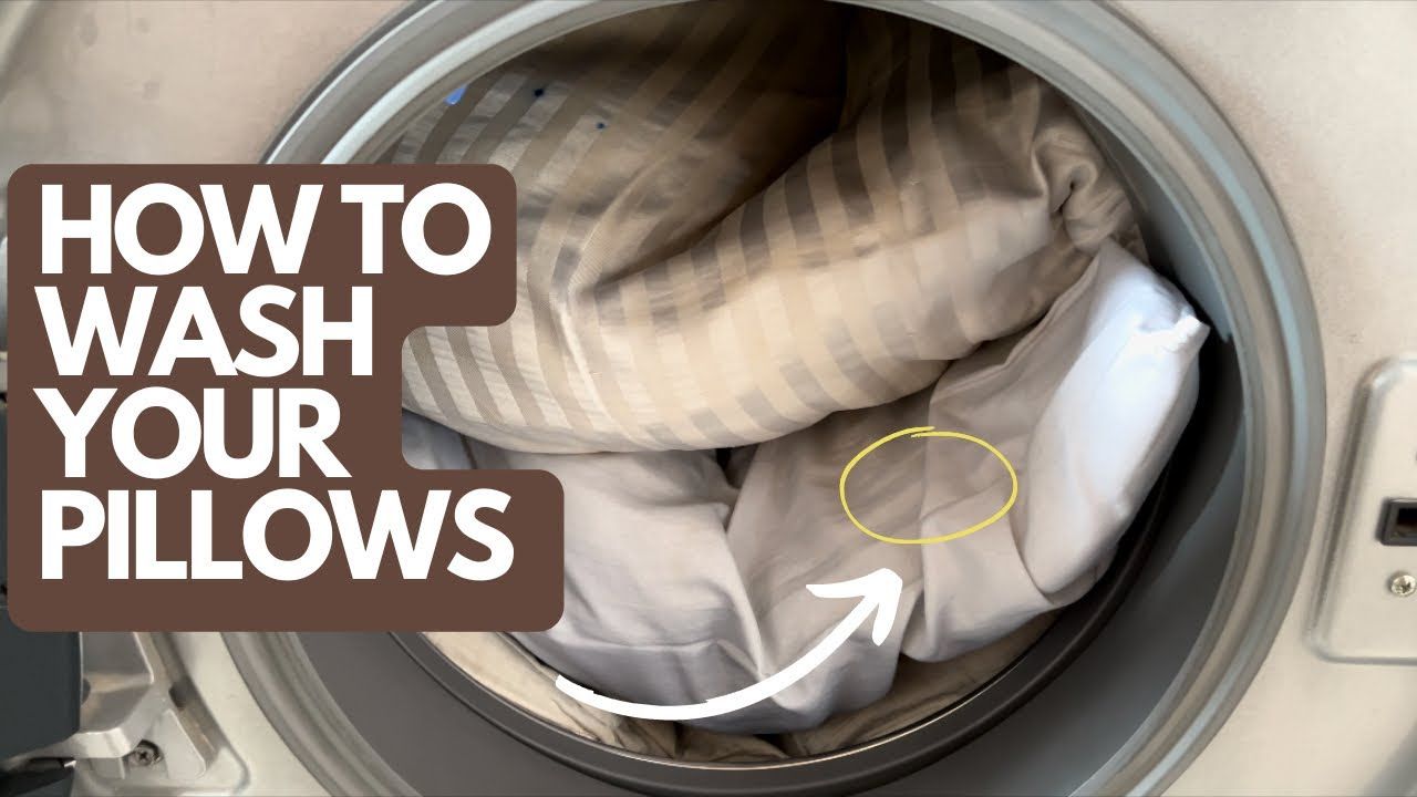 How To Wash Pillows In Washing Machine | How To Wash Pillows In Ifb ... with How Machine Washable Pillows Are Revolutionizing Indoor Outdoor Comfort