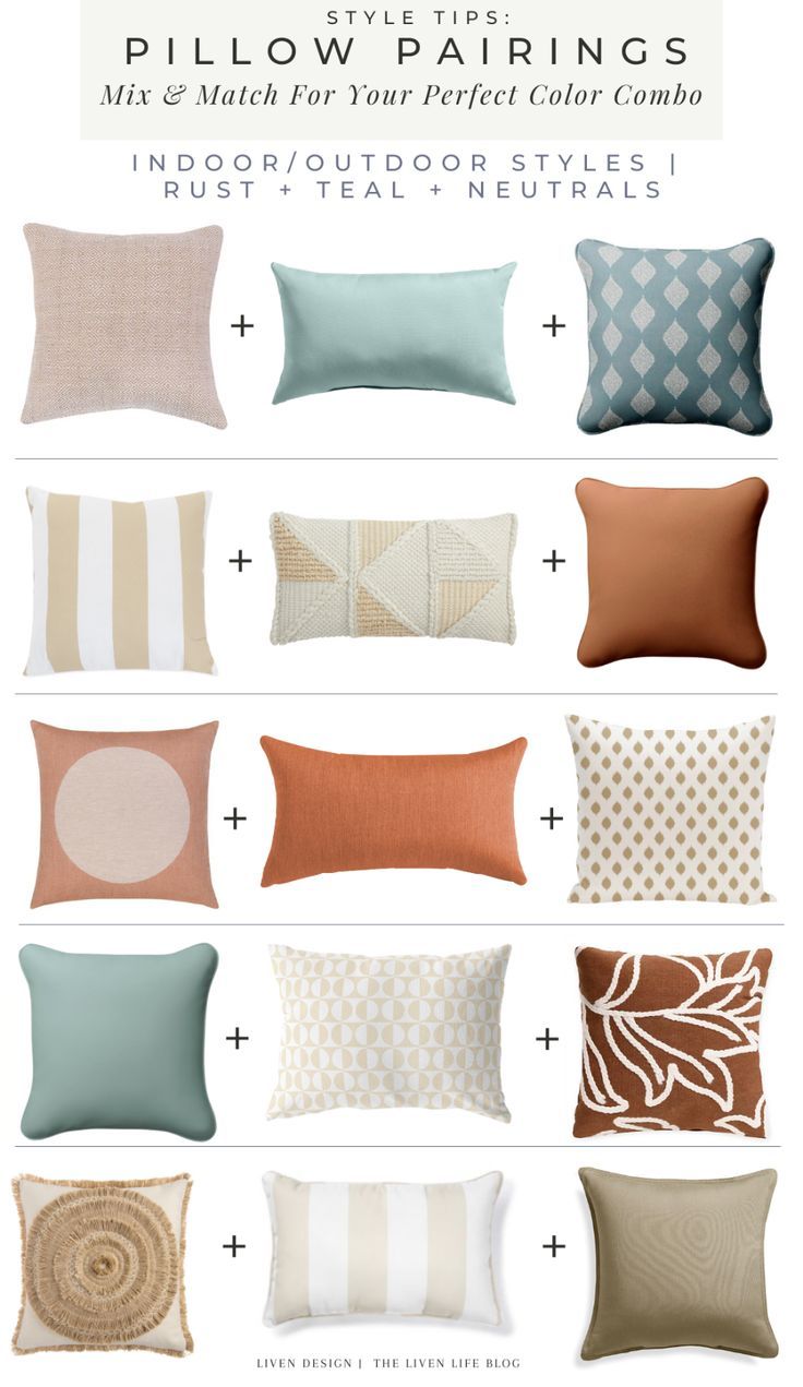 Indoor/Outdoor Pillows | How To Mix And Match And Find Your Perfect ... for Exploring the Versatility of Indoor Outdoor Pillow Design in Modern Living Spaces