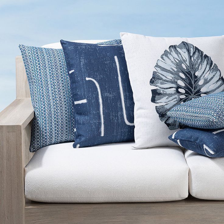 Isla Indoor/Outdoor Pillow Collection By Elaine Smith | Frontgate In ... for Exploring the Versatility of Indoor Outdoor Pillow Design in Modern Living Spaces