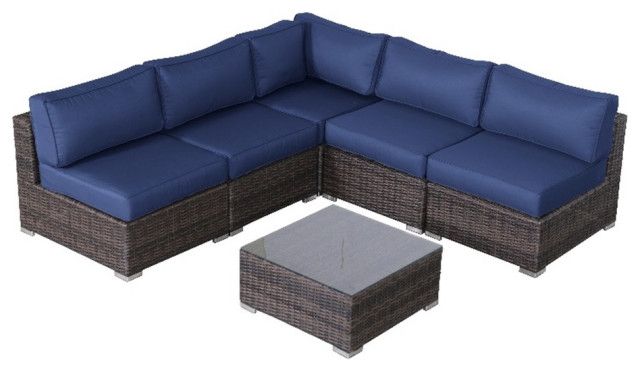 Crafting Comfort with Living Source International 4-Person Wicker Groups