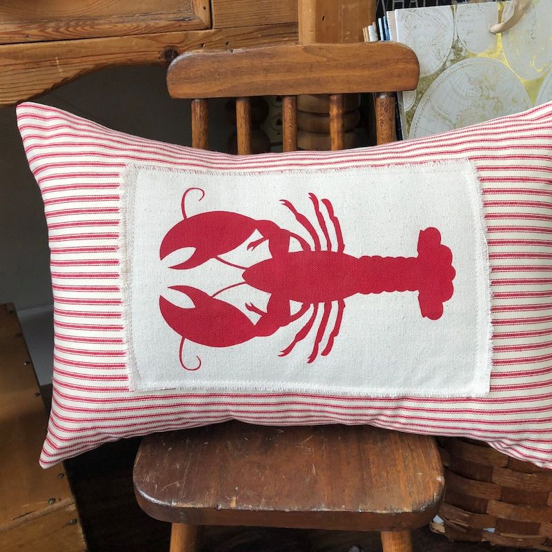 Lobster Pillow - Etsy within The Science Behind the Visions II Lobster Pillow and Its Supportive Design