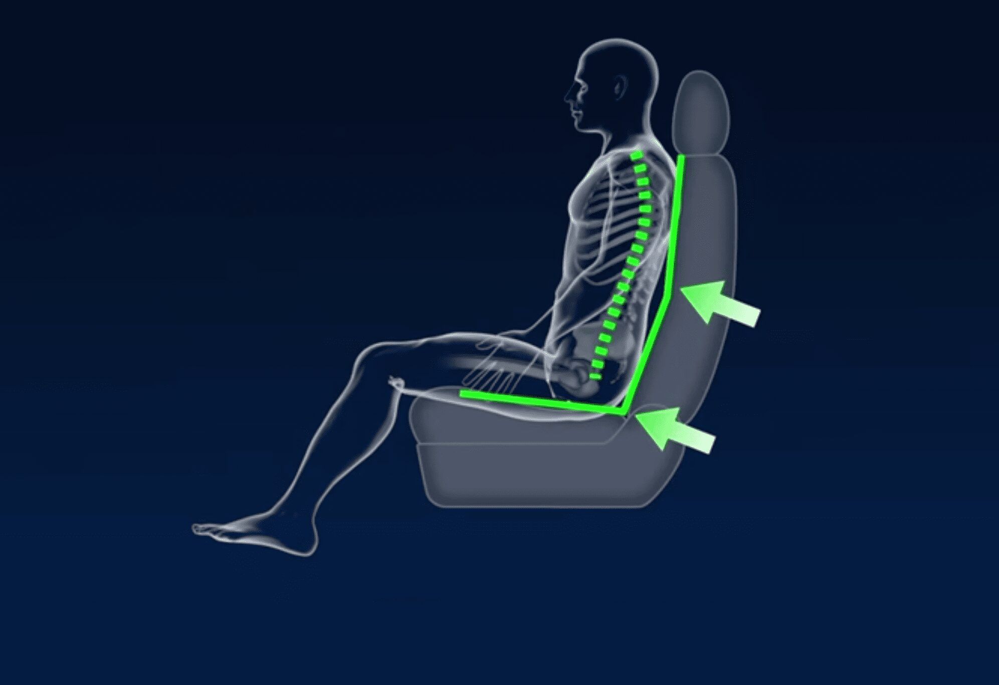 Lumbar Support | Auto Trim Design in Eden Texture Lumbar Indoor/Outdoor Performance Pillow, 12"X20"