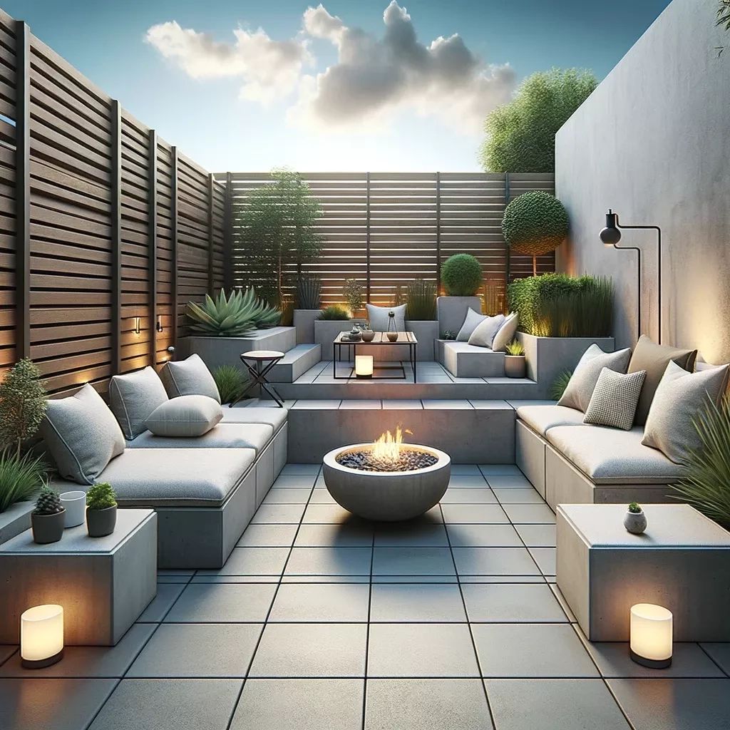 Maximize Your Small Patio Space With These 4 Clever Designs – Artofit within Cleo 140" 4-Piece Modular Patio Outdoor Sectional Sofa, Light Gray, 34" Corner Chair