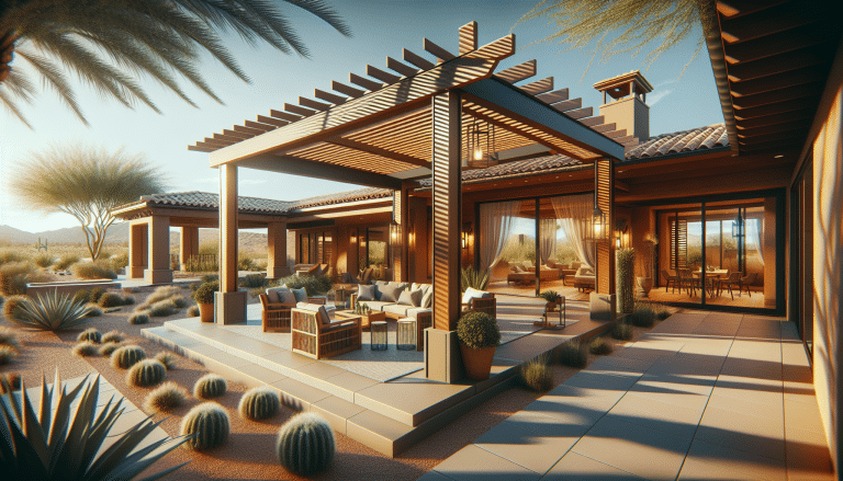 Maximizing Comfort Outdoors: The Complete Guide To Shade Structure ... inside Cleo 140" 4-Piece Modular Patio Outdoor Sectional Sofa, Almond Beige, 30" Armless Chair