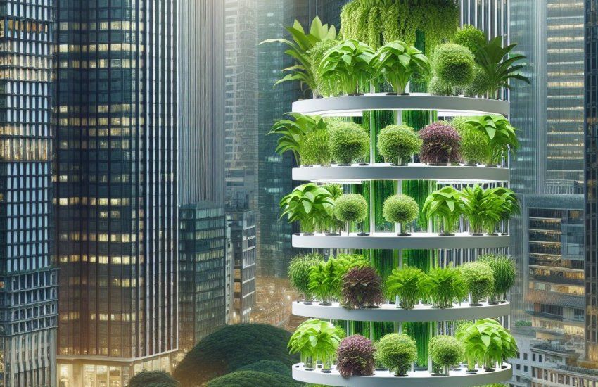 Maximizing Space And Efficiency: Vertical Hydroponic Gardening ... within Maximizing space efficiency with corner seating solutions in gardens