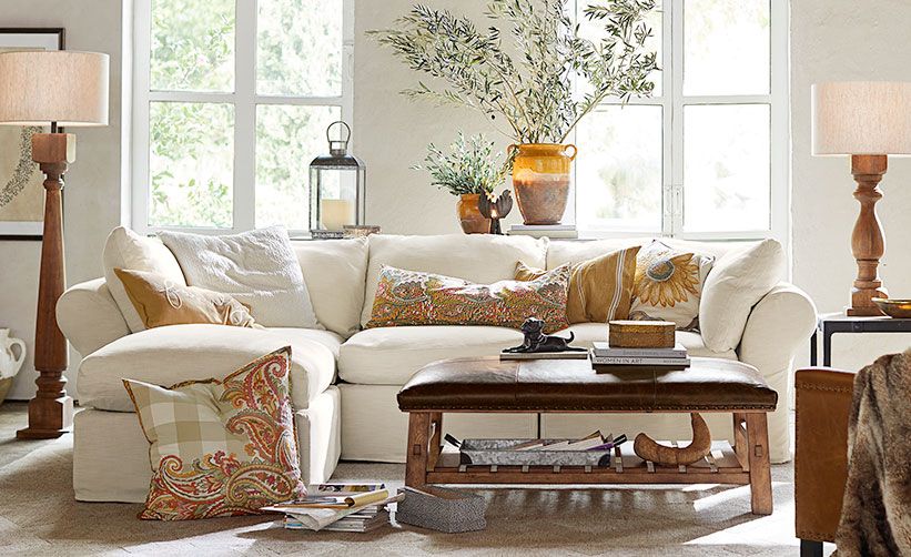 Maximizing space with the Vineyard 80 inch wide upholstered sofa